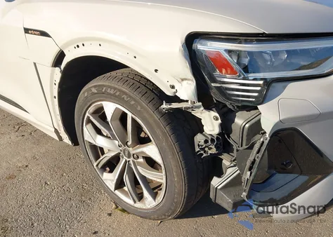 2021 Audi E-Tron Sportback Premium Quattro from USA, damaged, VIN WA11AAGE4MB012455